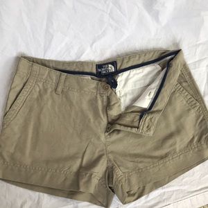 NorthFace linen blend shorts